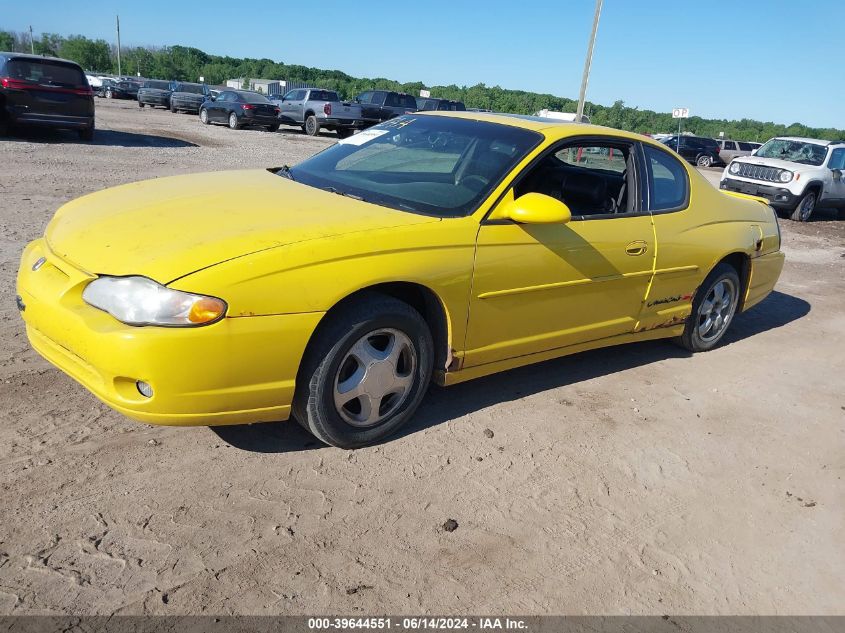 2002 Chevrolet Monte Carlo Ss VIN: 2G1WX15K629300424 Lot: 39644551