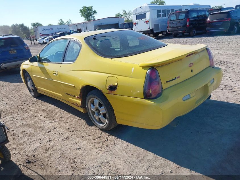 2002 Chevrolet Monte Carlo Ss VIN: 2G1WX15K629300424 Lot: 39644551