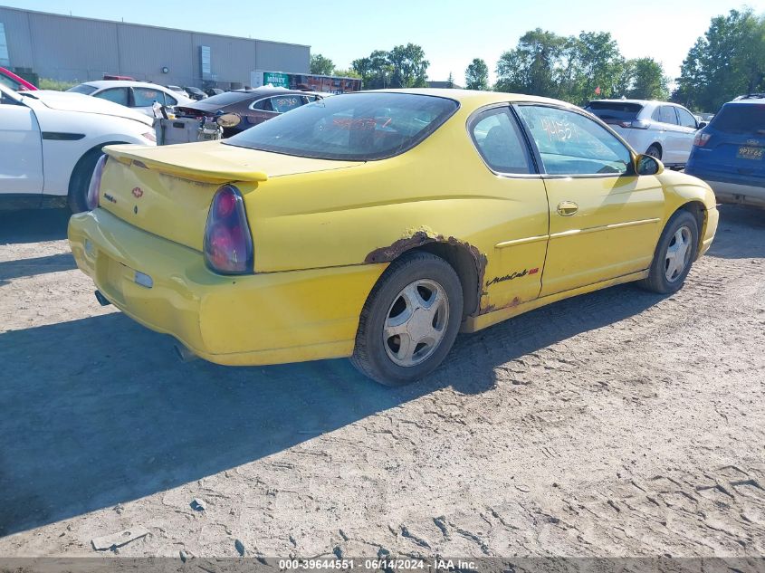 2002 Chevrolet Monte Carlo Ss VIN: 2G1WX15K629300424 Lot: 39644551