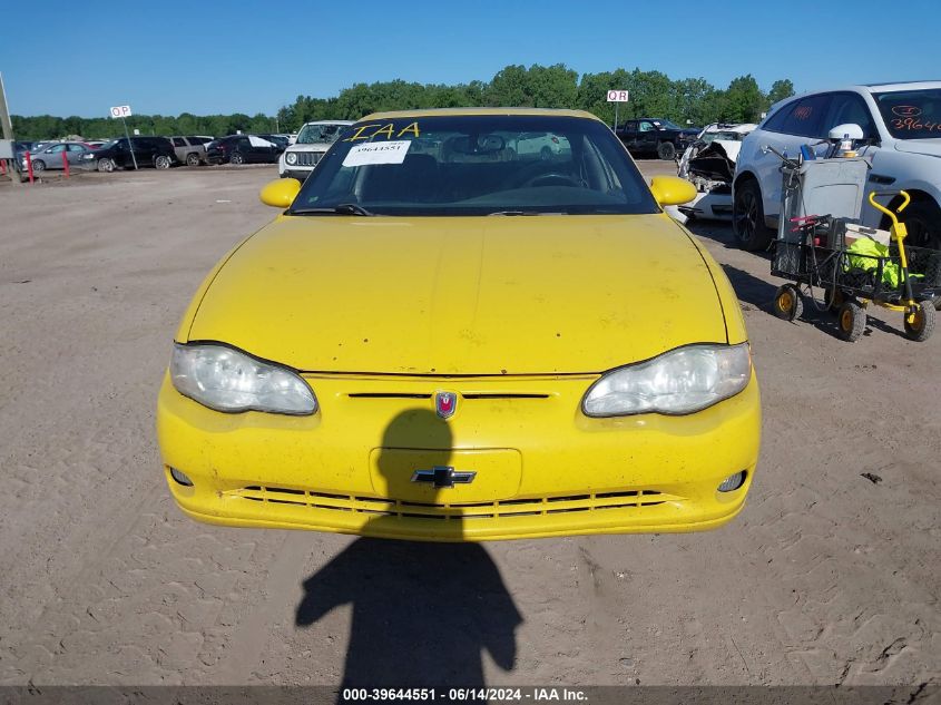 2002 Chevrolet Monte Carlo Ss VIN: 2G1WX15K629300424 Lot: 39644551