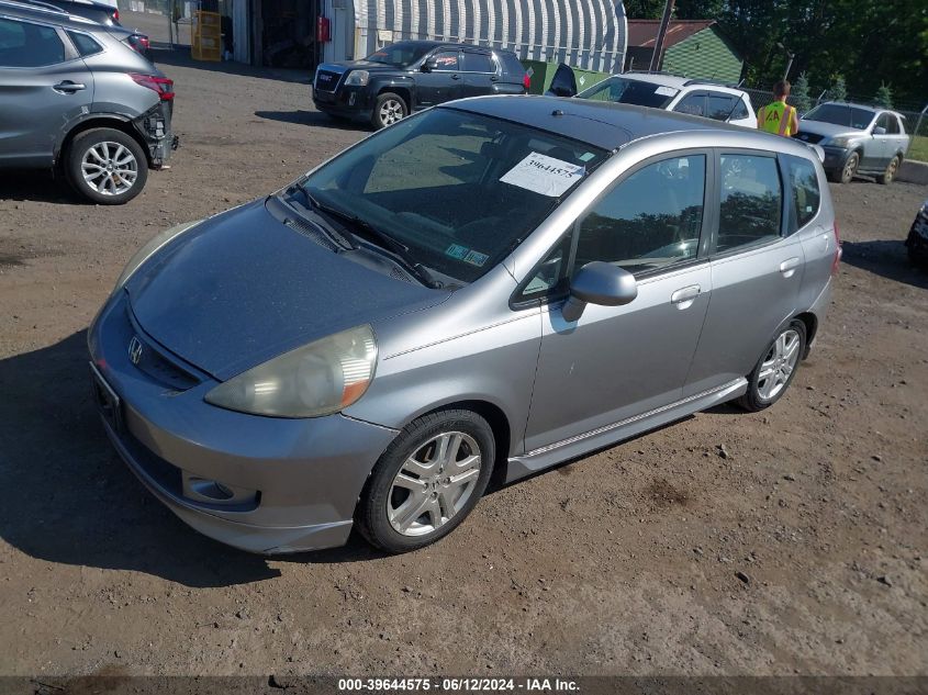 JHMGD38608S021703 | 2008 HONDA FIT