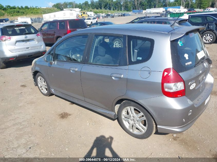 JHMGD38608S021703 | 2008 HONDA FIT