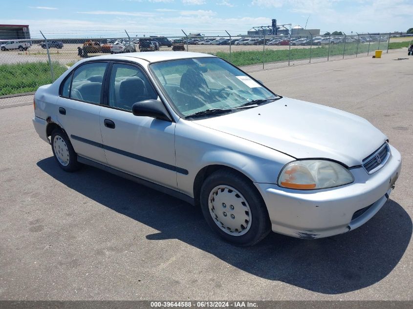 1997 Honda Civic Dx VIN: 2HGEJ6621VH548284 Lot: 39644588