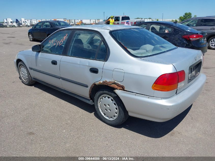 1997 Honda Civic Dx VIN: 2HGEJ6621VH548284 Lot: 39644588