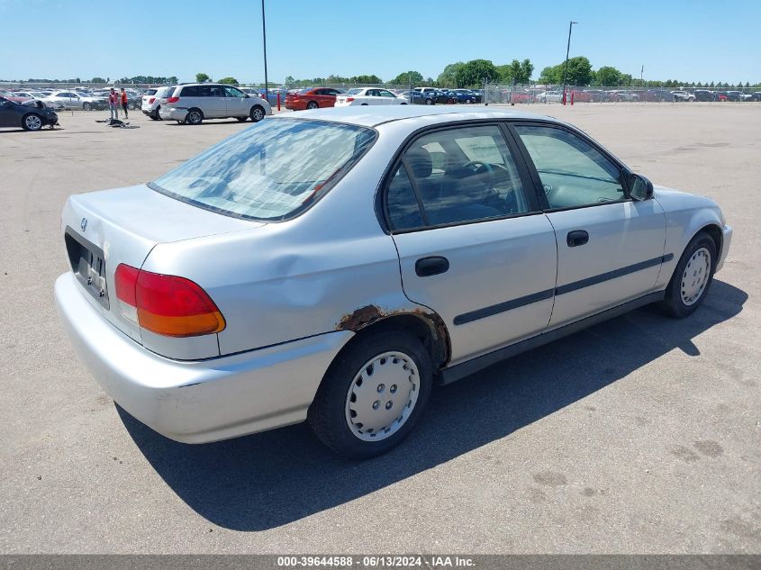 1997 Honda Civic Dx VIN: 2HGEJ6621VH548284 Lot: 39644588