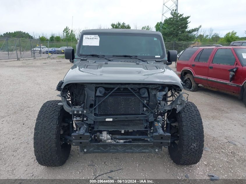 2021 Jeep Wrangler Unlimited Rubicon 4X4 VIN: 1C4HJXFG7MW620408 Lot: 39644595