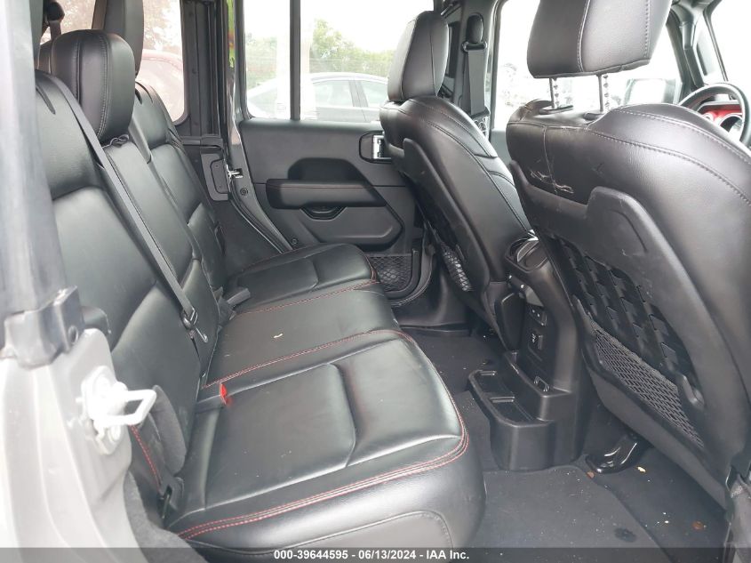 2021 Jeep Wrangler Unlimited Rubicon 4X4 VIN: 1C4HJXFG7MW620408 Lot: 39644595