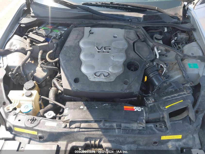 2006 Infiniti G35 VIN: JNKCV51E36M511988 Lot: 39644599