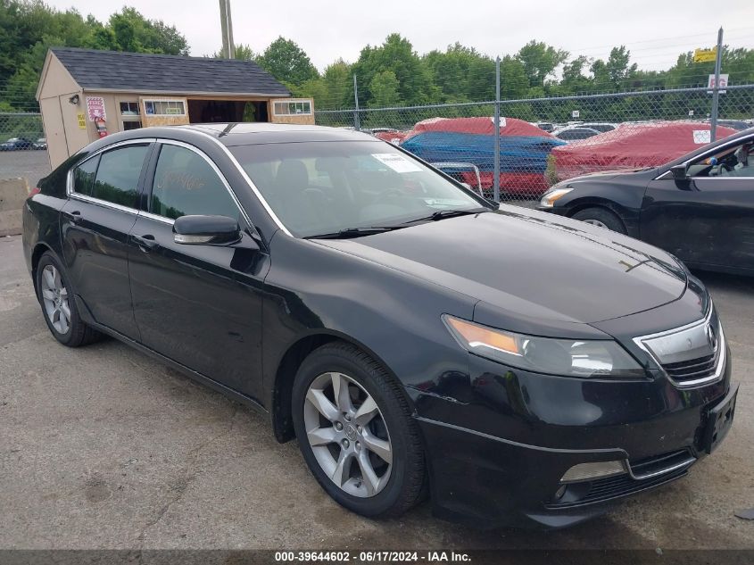 2012 Acura Tl VIN: 19UUA8F29CA022665 Lot: 39644602