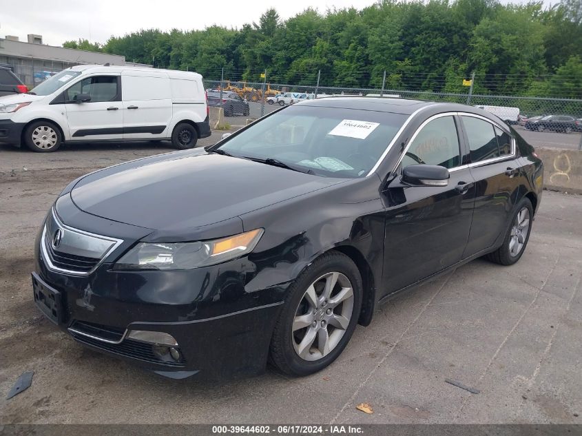 2012 Acura Tl VIN: 19UUA8F29CA022665 Lot: 39644602