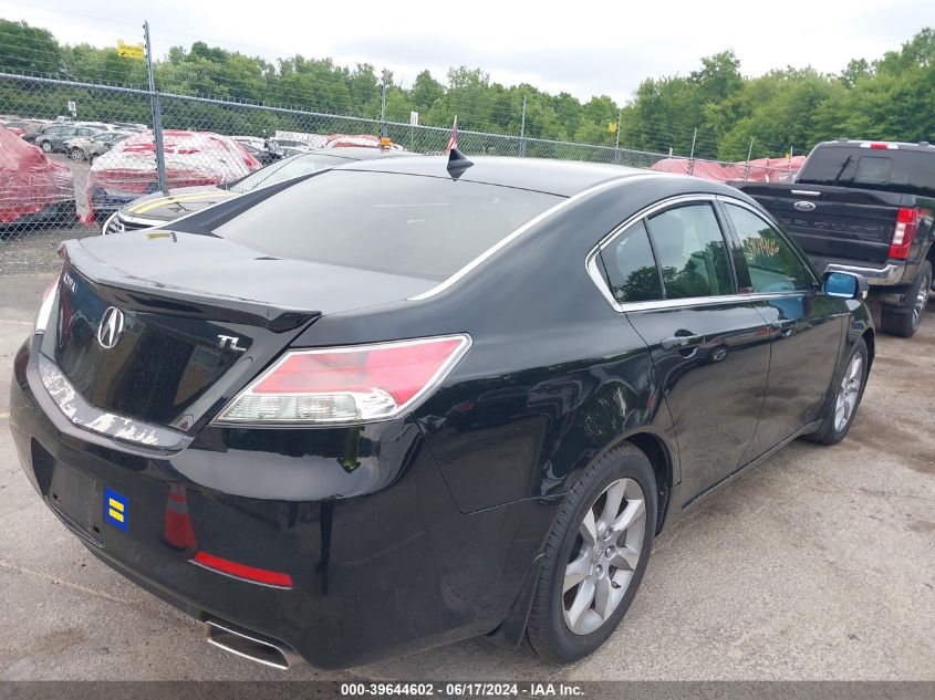 2012 Acura Tl VIN: 19UUA8F29CA022665 Lot: 39644602