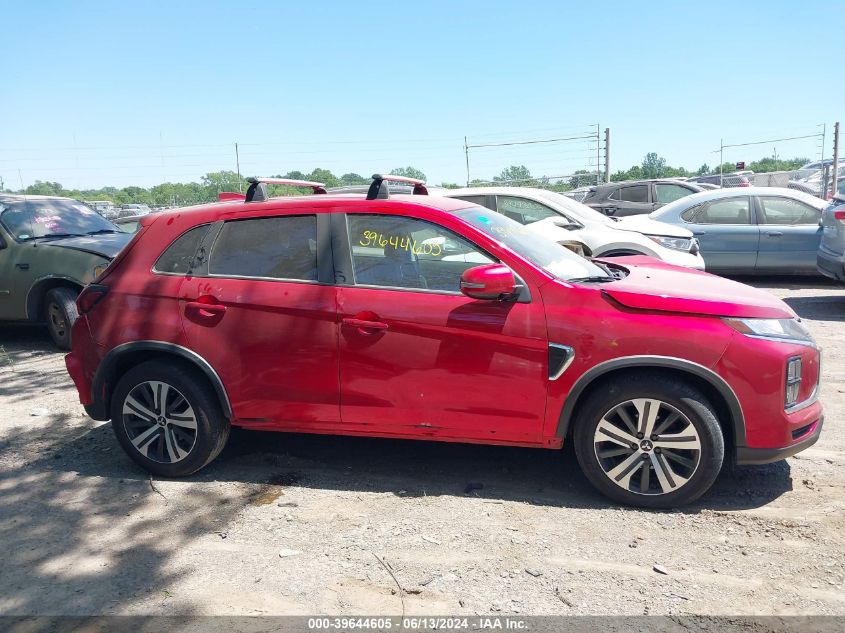 2020 Mitsubishi Outlander Sport 2.0 Se VIN: JA4AP4AU6LU000570 Lot: 39644605