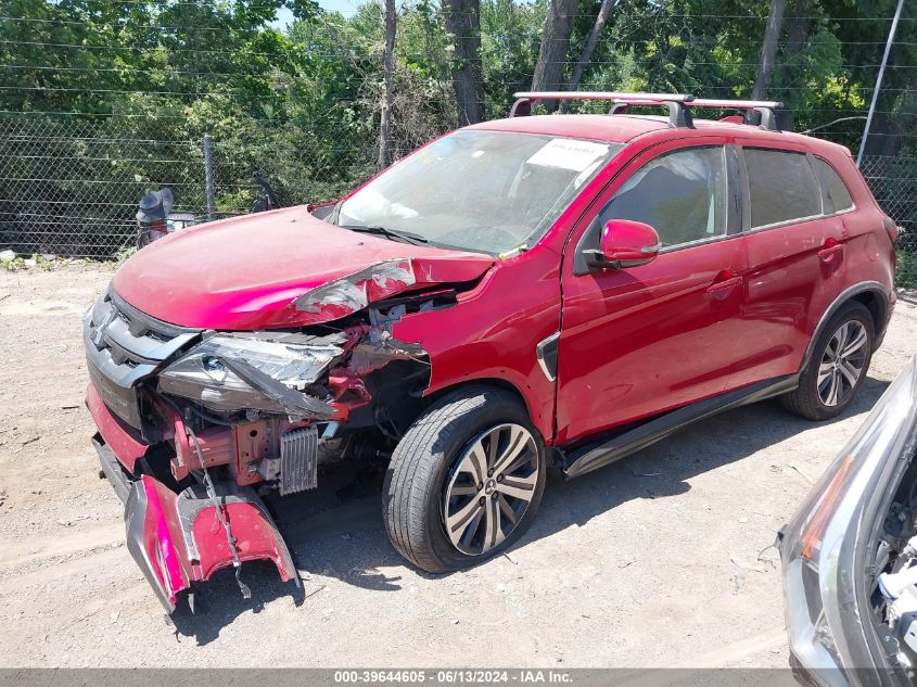 2020 Mitsubishi Outlander Sport 2.0 Se VIN: JA4AP4AU6LU000570 Lot: 39644605