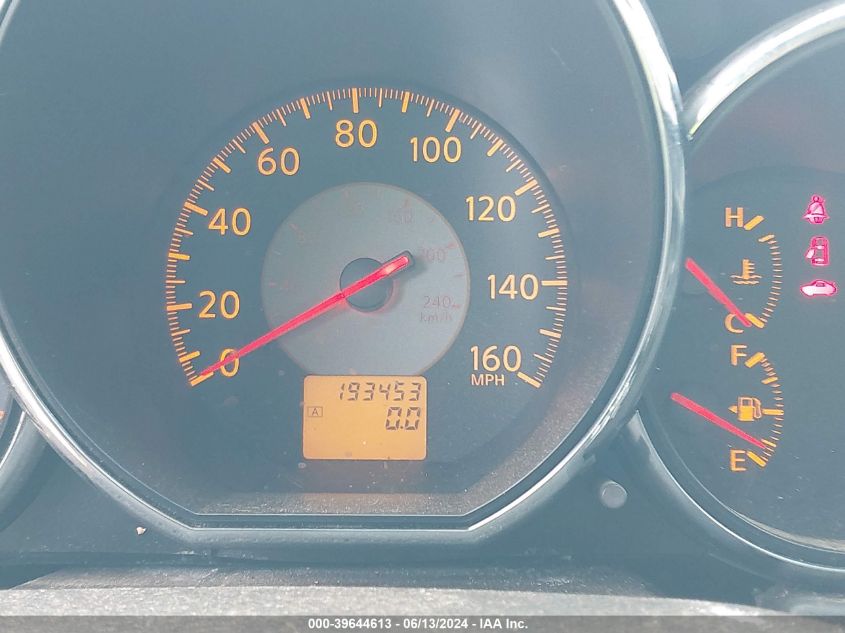 2005 Nissan Altima 3.5 Se VIN: 1N4BL11D25C397679 Lot: 39644613