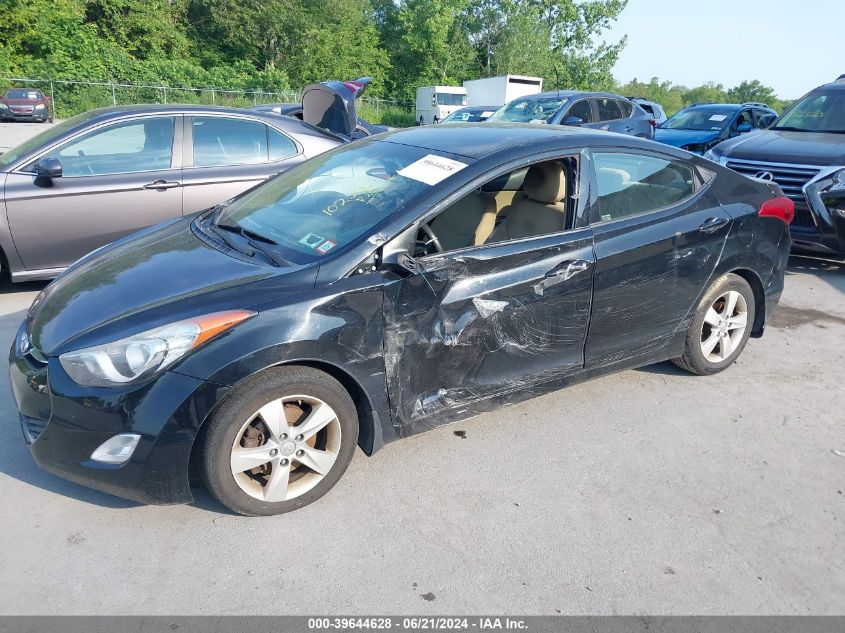 2013 Hyundai Elantra Gls/Limited VIN: 5NPDH4AE2DH410061 Lot: 39644628