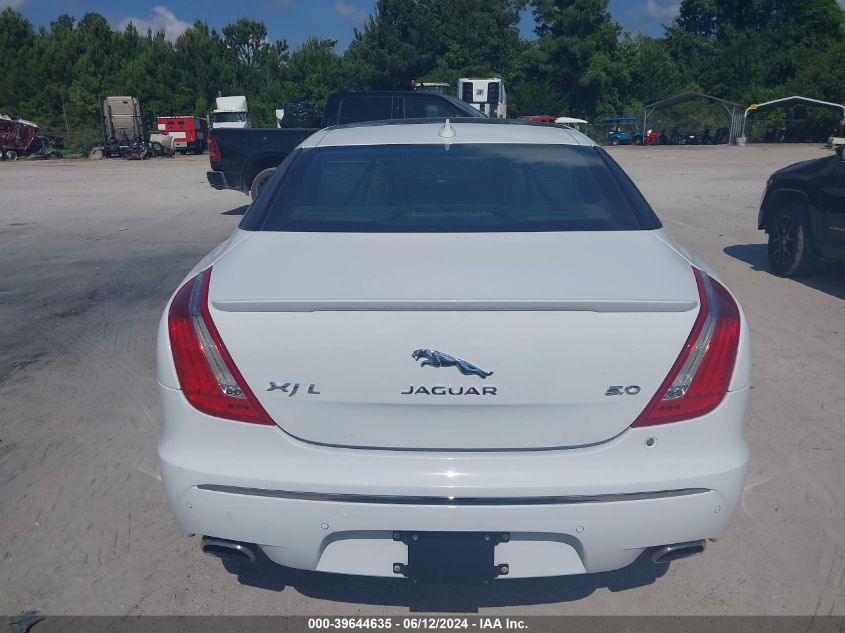 2014 Jaguar Xjl Supercharged VIN: SAJWA2GTXEMV72973 Lot: 39644635