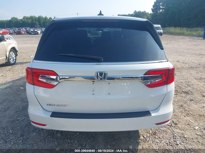 2020 Honda Odyssey Ex-L/Ex-L W/Navi Res VIN: 5FNRL6H72LB067224 Lot: 39644640