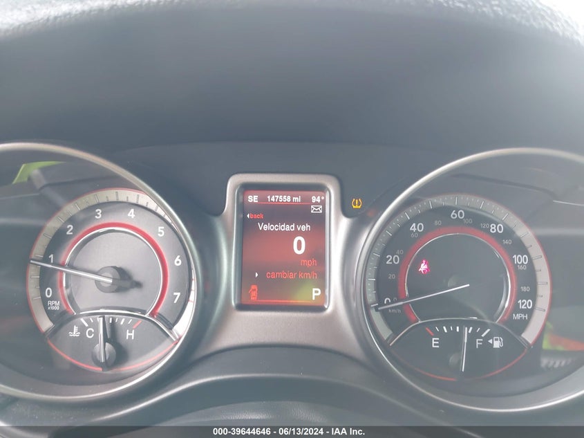 2014 Dodge Journey Crossroad VIN: 3C4PDCGB0ET276491 Lot: 39644646