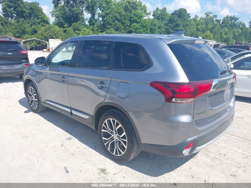 2017 Mitsubishi Outlander Es VIN: JA4AZ2A32HZ036661 Lot: 39644677