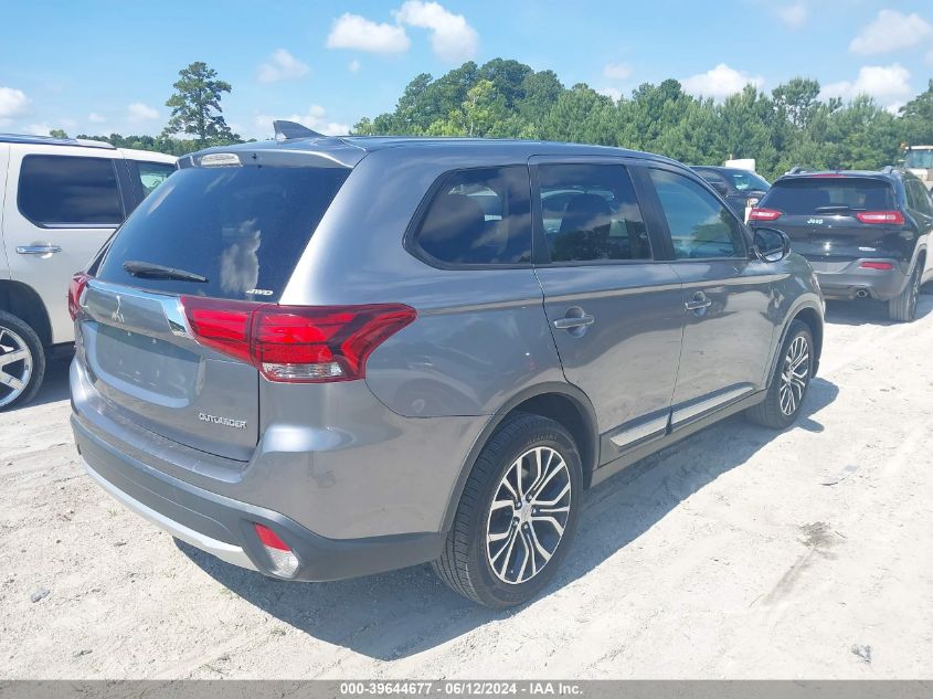 2017 Mitsubishi Outlander Es VIN: JA4AZ2A32HZ036661 Lot: 39644677