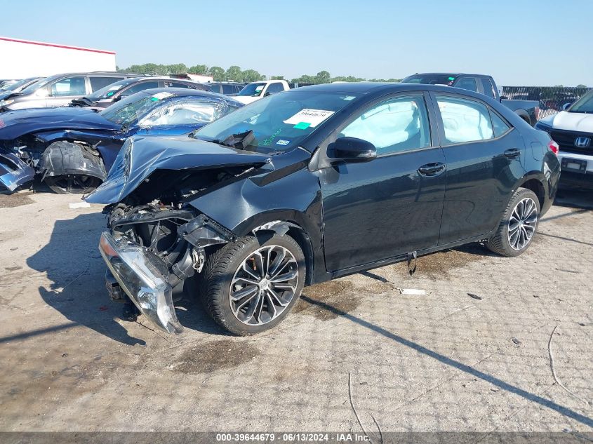 2016 Toyota Corolla S Plus VIN: 2T1BURHE6GC673523 Lot: 39644679