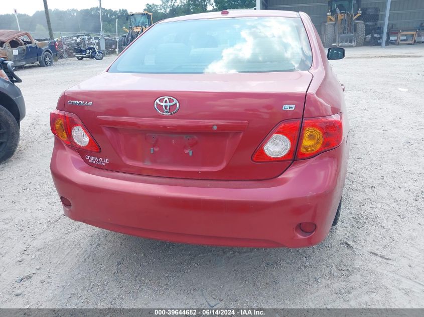 2010 Toyota Corolla Le VIN: 2T1BU4EE1AC513970 Lot: 39644682