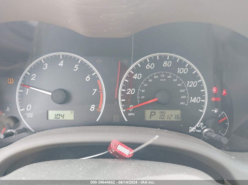 2010 Toyota Corolla Le VIN: 2T1BU4EE1AC513970 Lot: 39644682