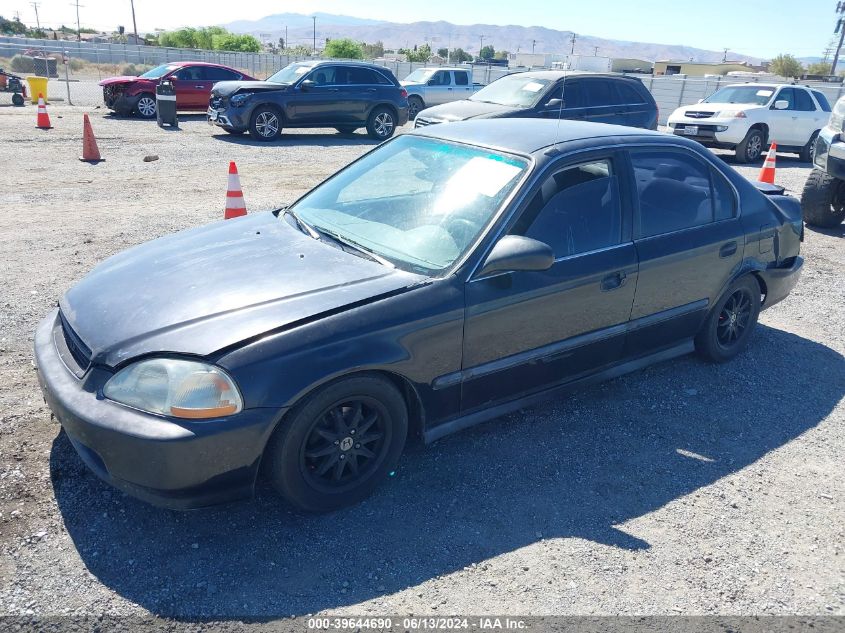 1998 Honda Civic Lx VIN: JHMEJ6679WS005672 Lot: 39644690