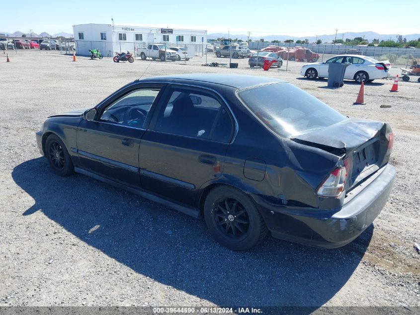 1998 Honda Civic Lx VIN: JHMEJ6679WS005672 Lot: 39644690