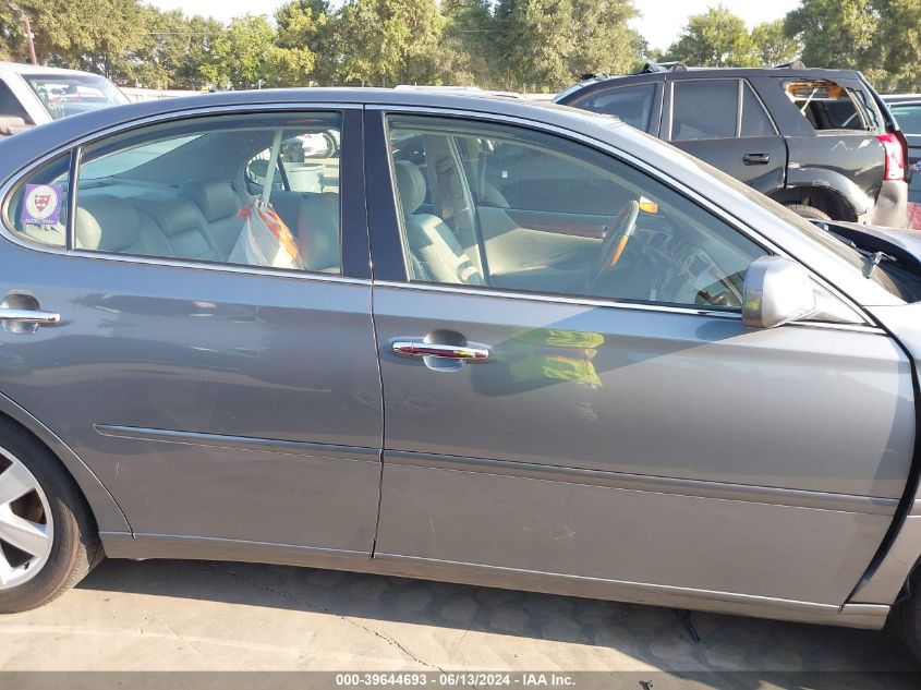 2005 Lexus Es 330 VIN: JTHBA30G655062841 Lot: 39644693