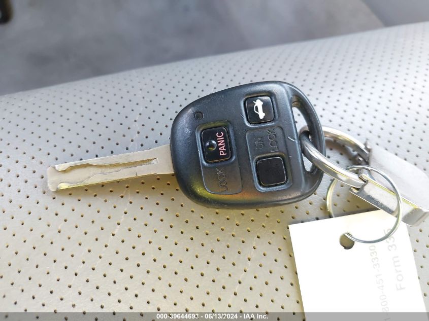 2005 Lexus Es 330 VIN: JTHBA30G655062841 Lot: 39644693