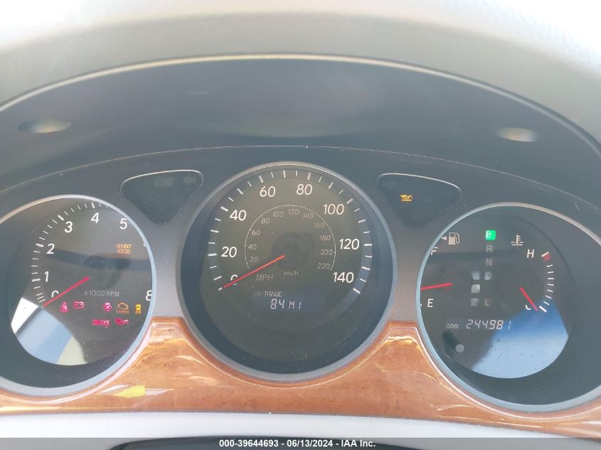 2005 Lexus Es 330 VIN: JTHBA30G655062841 Lot: 39644693