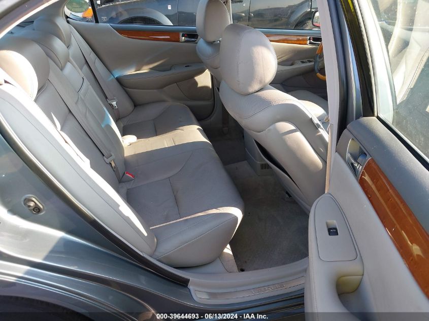 2005 Lexus Es 330 VIN: JTHBA30G655062841 Lot: 39644693