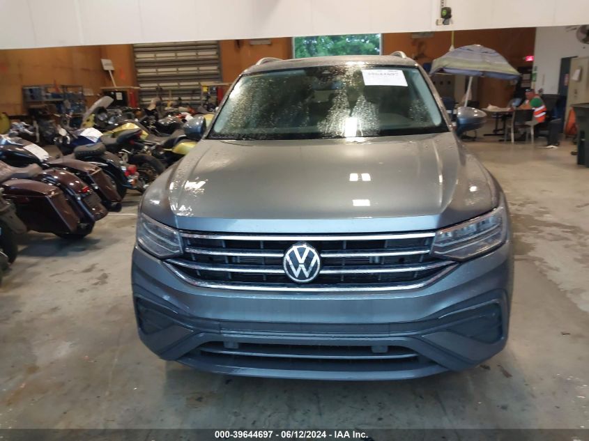 2022 VOLKSWAGEN TIGUAN 2.0T SE - 3VV3B7AX5NM116327