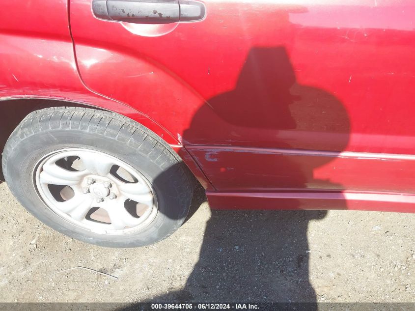 2006 Subaru Forester 2.5X VIN: JF1SG63666G749978 Lot: 39644705