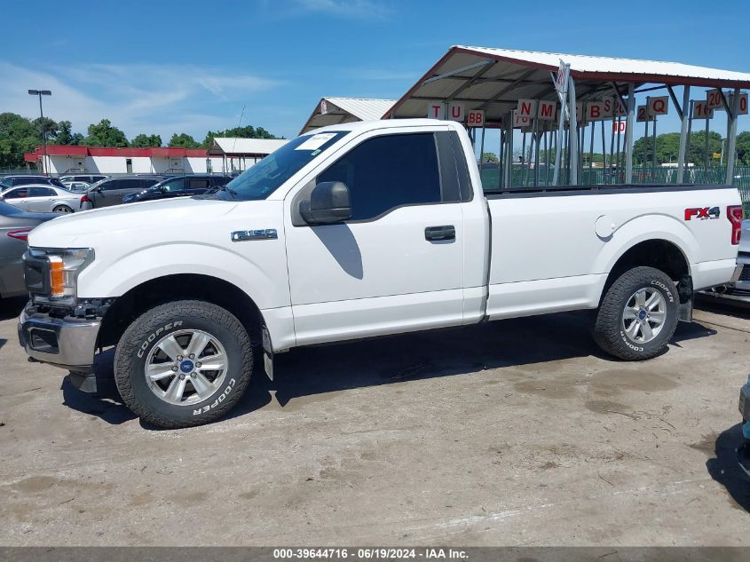 2018 Ford F-150 Xl VIN: 1FTMF1E52JKF69660 Lot: 39644716