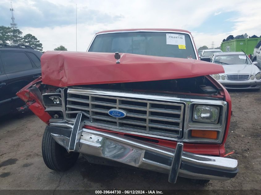 1985 Ford F150 VIN: 1FTCF15NXFPB29515 Lot: 39644730