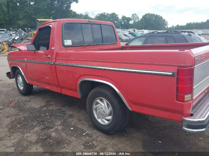 1985 Ford F150 VIN: 1FTCF15NXFPB29515 Lot: 39644730