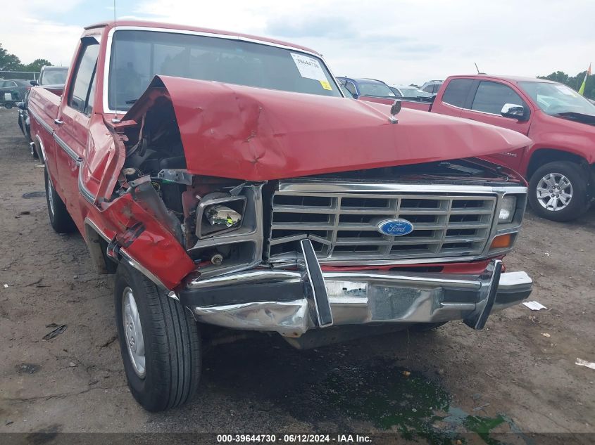 1985 Ford F150 VIN: 1FTCF15NXFPB29515 Lot: 39644730