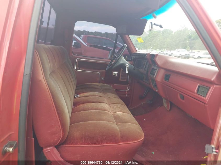 1985 Ford F150 VIN: 1FTCF15NXFPB29515 Lot: 39644730