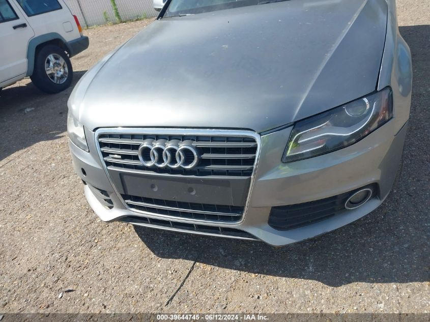 2010 Audi A4 2.0T Premium VIN: WAUHFAFL6AN005942 Lot: 39644745