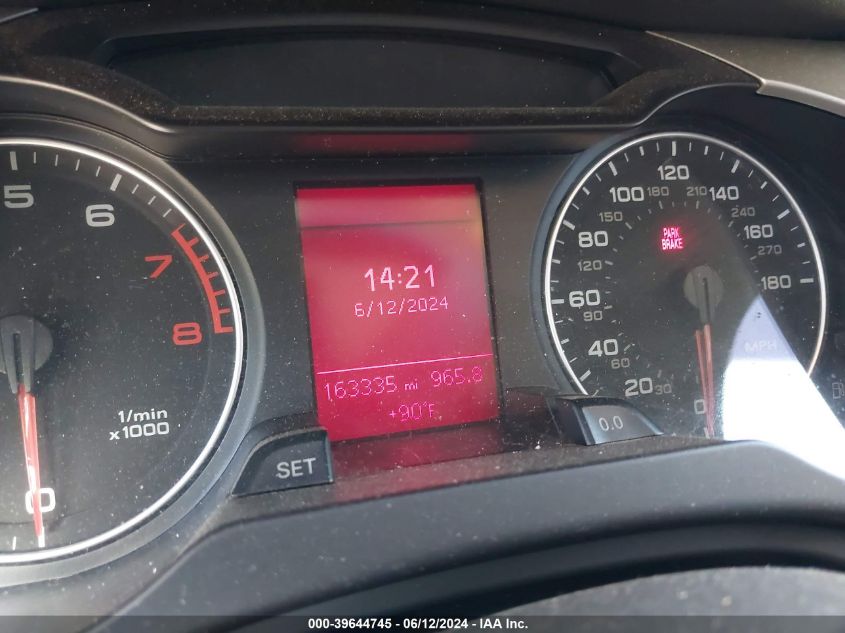 2010 Audi A4 2.0T Premium VIN: WAUHFAFL6AN005942 Lot: 39644745