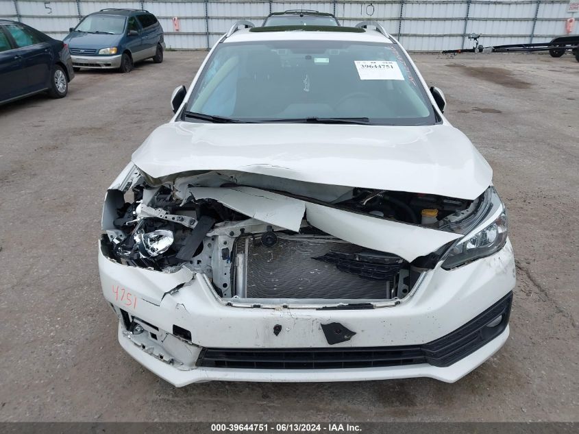 2022 Subaru Impreza Premium 5-Door VIN: 4S3GTAD60N3703596 Lot: 39644751