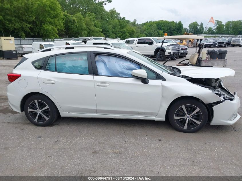 2022 Subaru Impreza Premium 5-Door VIN: 4S3GTAD60N3703596 Lot: 39644751