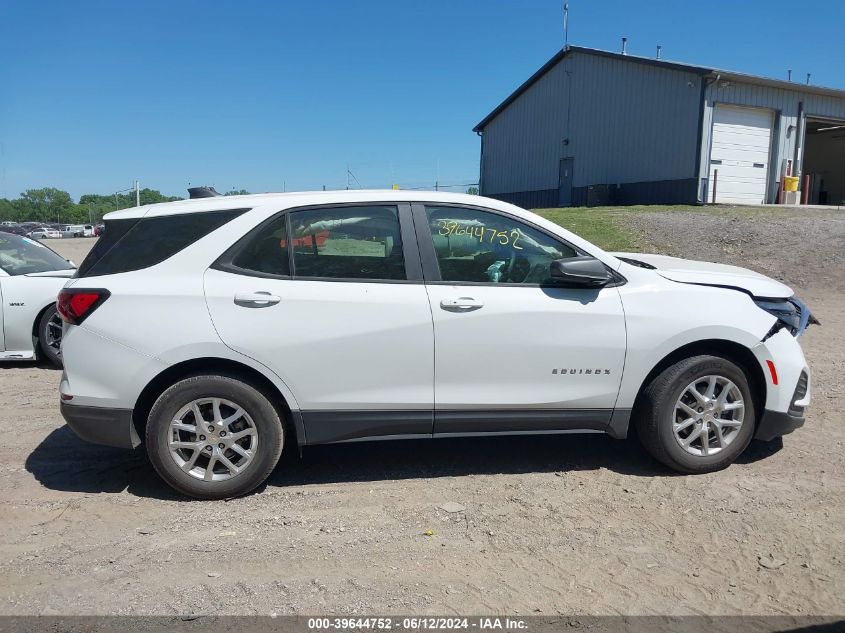 2023 CHEVROLET EQUINOX FWD LS - 3GNAXHEG7PL186550