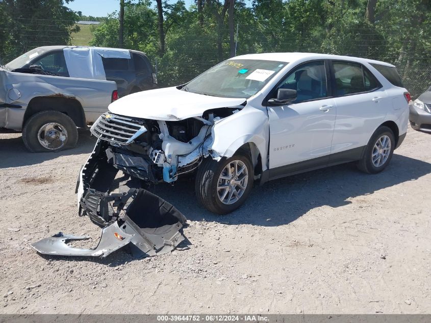 2023 CHEVROLET EQUINOX FWD LS - 3GNAXHEG7PL186550