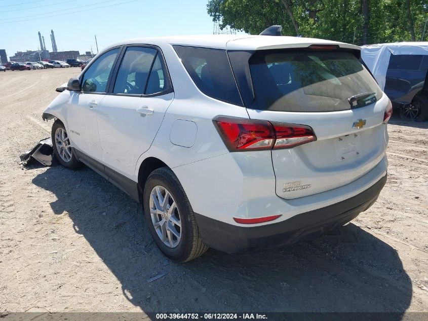 2023 CHEVROLET EQUINOX FWD LS - 3GNAXHEG7PL186550