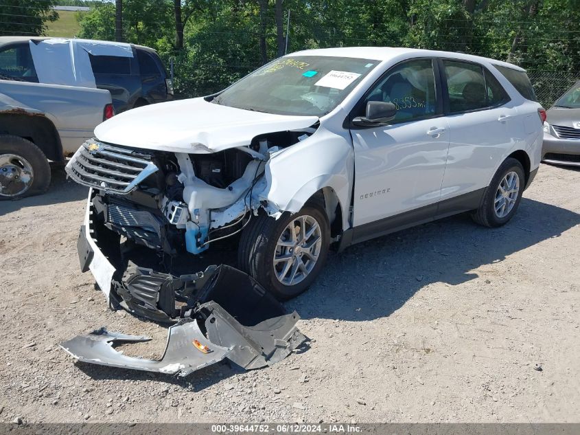 2023 CHEVROLET EQUINOX FWD LS - 3GNAXHEG7PL186550