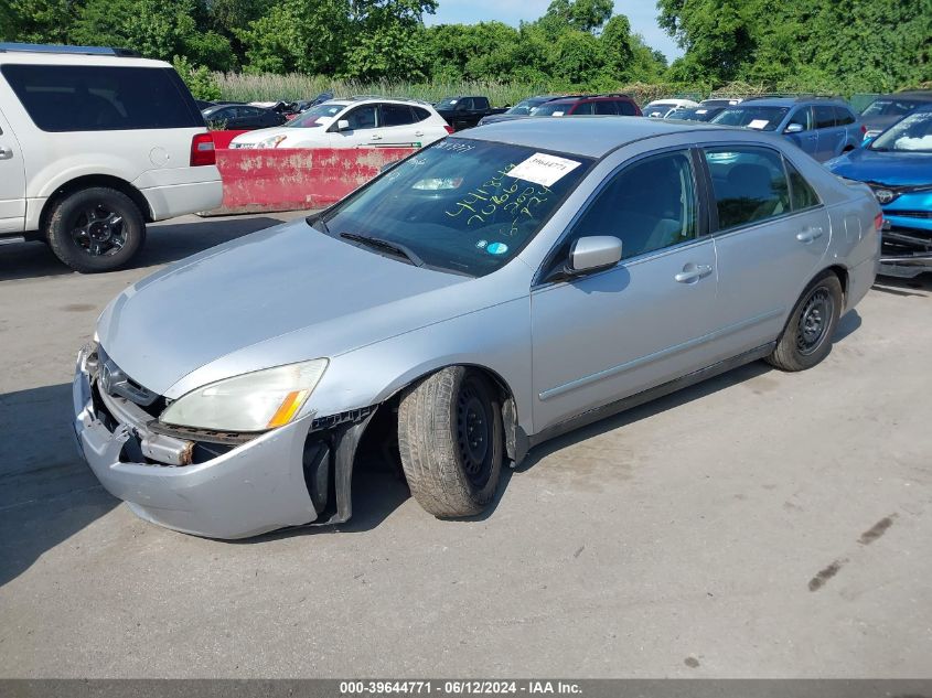 1HGCM56353A056113 | 2003 HONDA ACCORD