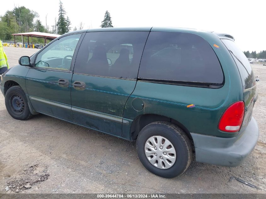 1998 Plymouth Voyager VIN: 2P4FP2538WR549895 Lot: 39644784